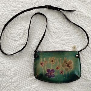 Vintage Handmade Leather Crossbody